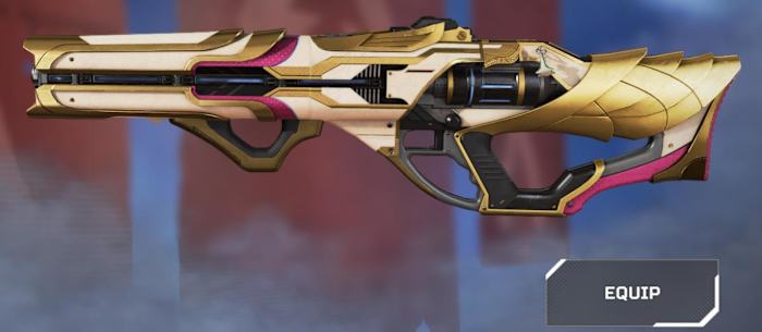 The Havoc assault rifle from Apex Legends.